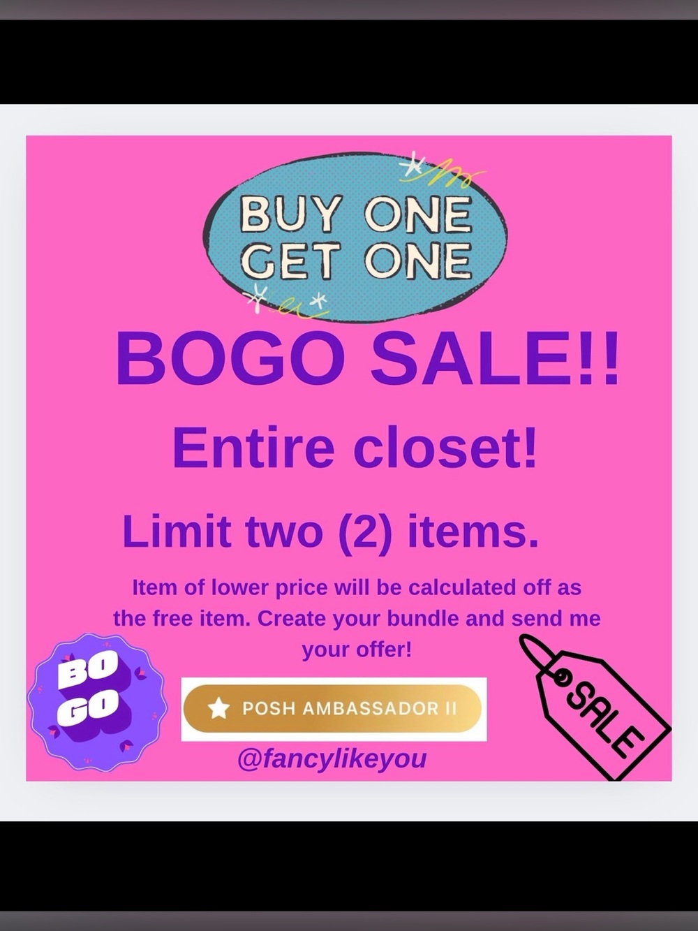 ‼️BOGO SALE‼️